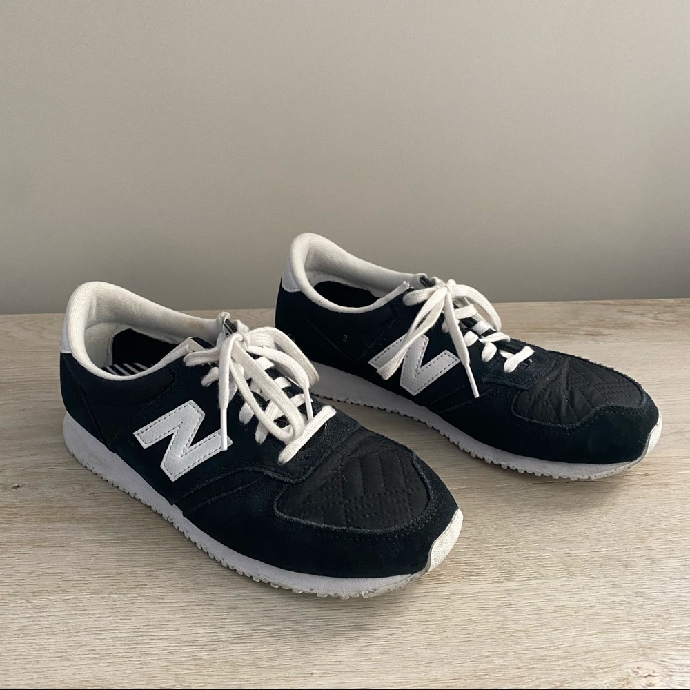 New Balance Black & White 420 Sneakers Shoes Size 7.5